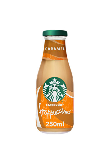 Starbucks FRAPPUCCINO CARAMEL COFFEE DRINK BOTTLE 250MLX8