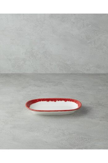 STOREMAX Larry Kayık Tabak 24 cm Kırmızı 1088605