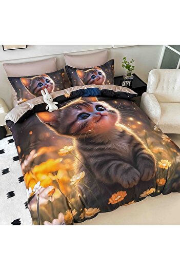 CHIRASO CHIRASO Bedding, 5D, Finet, ELASTIC Sheet 180x200+30cm, Duvet Cover, 4 Pillowcases