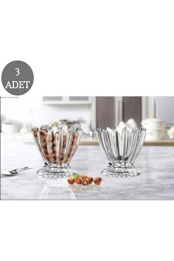 STOREMAX Life 3-Piece Magnolia Glass Bowl Mit1017 1088605