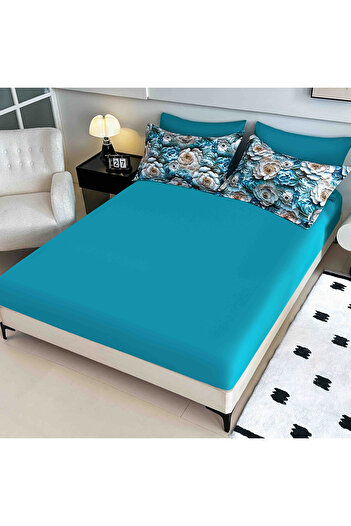 CHIRASO CHIRASO Bedding, 5D, Finet, ELASTIC Sheet 180x200+30cm, Duvet Cover, 4 Pillowcases
