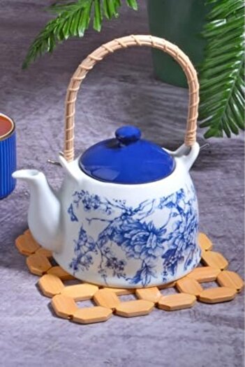 STOREMAX Kitchen Bamboo 18 cm Square Teapot Coaster Pot Coaster 1088605