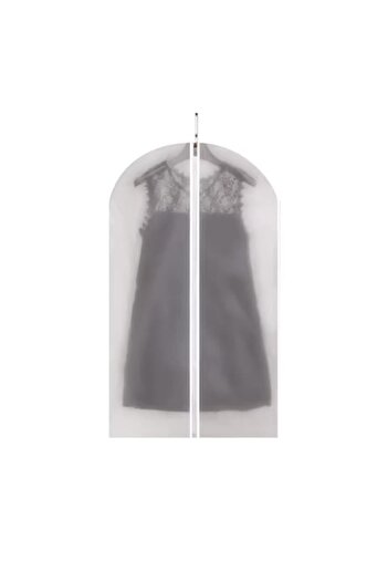 LEIBOO Set of 5 Protective Clothes Storage Covers with Zipper, Travel, Non-woven, Dust-resistant, 60 x 100