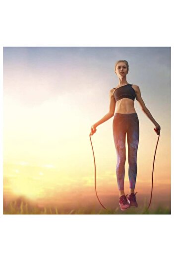 OEM CrossFit jump rope with ergonomic wooden handles, 2.8 m length
