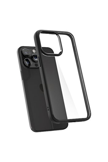 SOFAL Phone case for iPhone 15 Pro (P15), Silicone, Matte Black