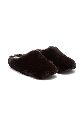 Twigy Stone Women's Plush House Slippers Black 37/41