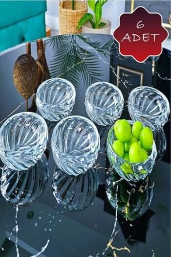STOREMAX Life 6-Piece Glass, Sauce Bowl, Jam Bowl, Presentation Bowl Mit1174 1088605