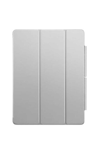 OEM Husă elegantă cu clapă pentru Apple iPad Air 4 (2020) sau iPad Air 5 (2022), 10.9", gri