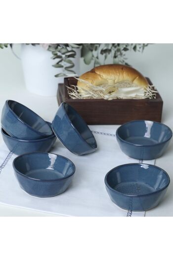 STOREMAX Lapis Snack Bowl/Sauce Bowl 12 cm 6 Pieces Q08 1088605