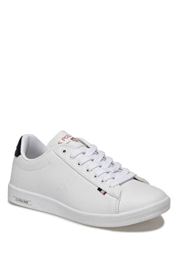 U.S. Polo Assn. U.s. polo assn franco flat white sneaker casual men's sports shoes