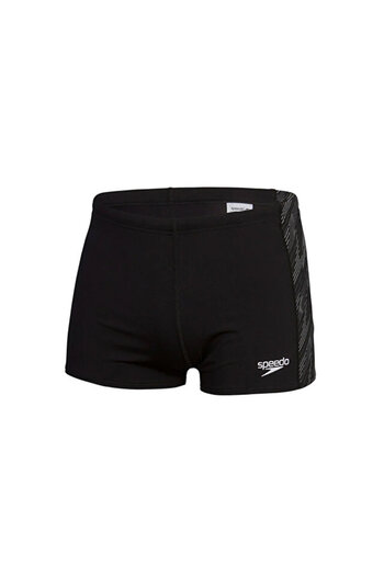 SPEEDO Hyperboom Pnl Asht Am Blk/Wht Men's Swimsuit 8-00301417216 Black