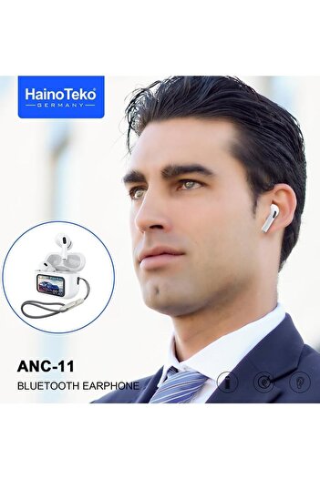 HAINOTEKO HainoTekoGermany ANC11 Bluetooth Earphones — ANC, Digital Display, Microphone
