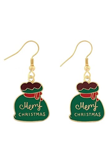 OEM Christmas Themed Earrings, Multicolor
