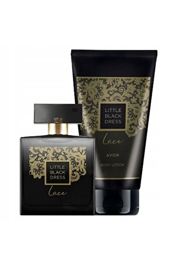 AVON Little Black Dress Lace - Eau de Parfum & Body Lotion Set, 50/150 ml