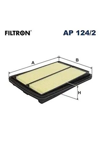 Filtron فلتر هواء AP1242 متوافق مع 165464BA1A 165464BA1B 165464BC1A