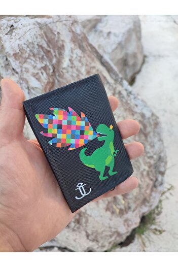 JANJAN Children's Wallet, Sports Wallet, Leather Wallet, Fabric Wallet, Wallet with Zippered Coin Compartment and Card Holder
