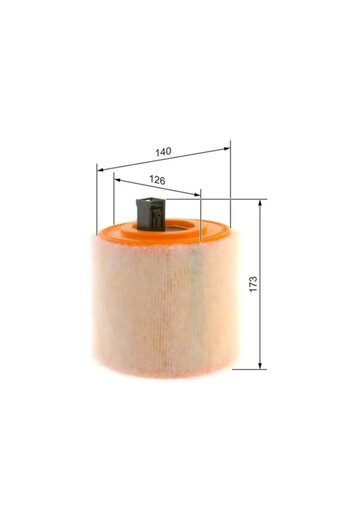 Bosch F026400436 Air Filter 13367308 13489640 39030321