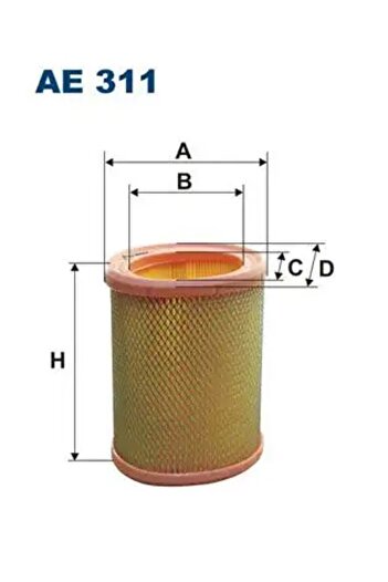 Filtron Ae311 Air Filter 144485 1444A7 1444St