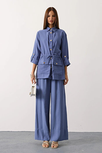 Silerra Marvella Gold Set - Indigo