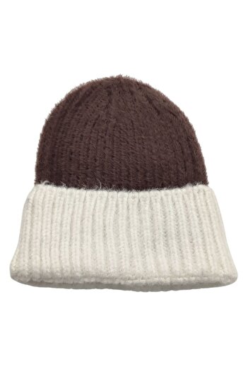 AXE SPORTSWEAR Double Color Corded Soft Textured Plush Beanie
