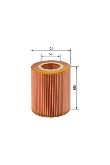 Bosch 1457433715 Air Filter A1660940004