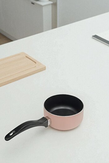 safestore Mini Milk Pot Sauce Pot Egg Boiling Pan Fuchsia