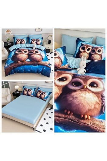 JOJO 5D Finet Bedding Set with Elastic – 6 pieces (Model 5DJE17)