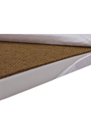 MY KİDS Foldable Coconut Foam Mattress 120x60x5 cm with Quilted Microfiber Cover