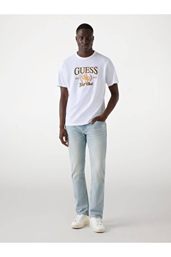 Guess T-Shirt with Embroidered Logo