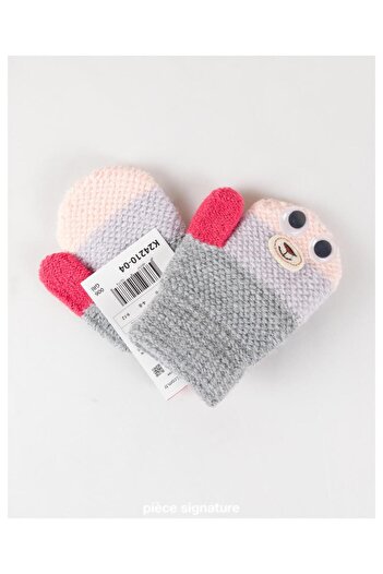 PIECE SIGNATURE 100% Acrylic Baby Gloves with Accessories (1-3 Years Old)