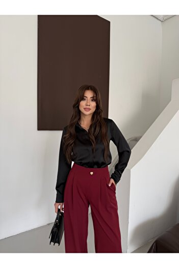 Nadrina Buttoned Trousers
