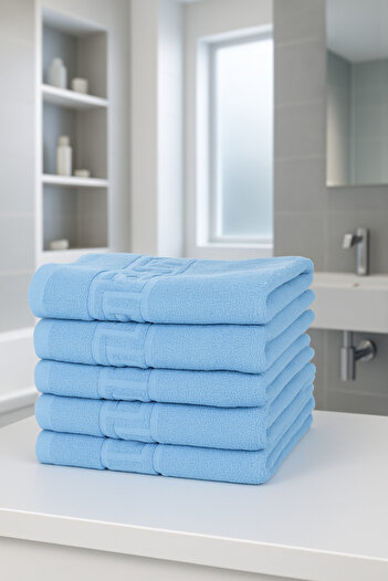 Truva Grup Set 5 Prosoape Greek - Bumbac 100%, 500 g/mp, 5x 50x90