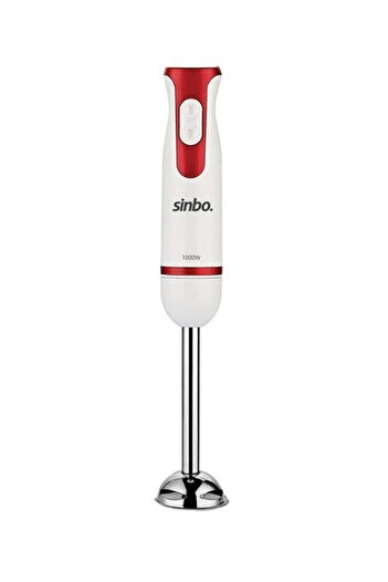 Sinbo Hand Blender Single Speed with Beaker 0.7 L 350 W SHB 3102 White/Red