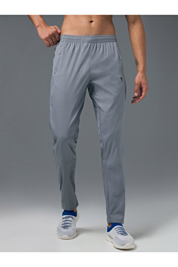 Technosport By Styli Men Solid Slim Fit Sports Track Pants