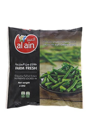 Al Ain Frozen Cut Green Beans 4 x 2.5kg CASE