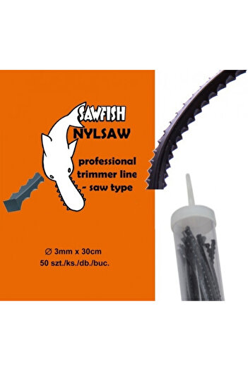 China Brushcutter/trimmer line SAW LINE Ø 3.0mm x 30cm