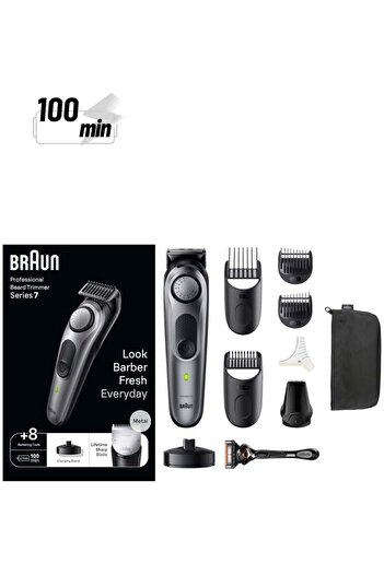 Braun Series 7 Men's Beard Trimmer with ProBlade, 40 Adjustable Lengths