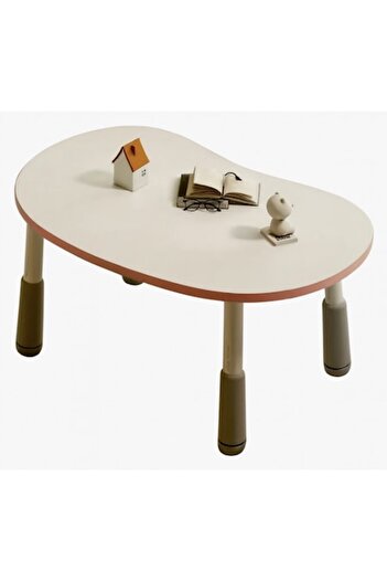 OEM Multifunctional children's table, adjustable 6-step height, 80×55 cm