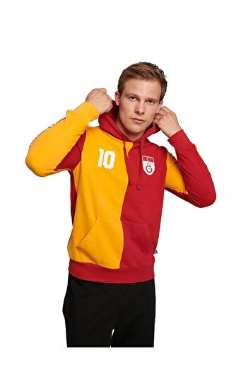 Galatasaray Gs M.O Swt Original Text Oktay Hooded Sweatshirt