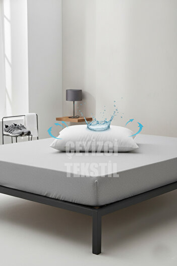 Çt Çeyizci Tekstil 2 Pieces Liquid-Proof Pillow Protectors, Waterproof Pillow Protector Set of 2 50X70Cm