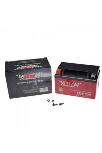 Wilmat Motorbike / scooter battery 12V 7Ah YTX7A-BS