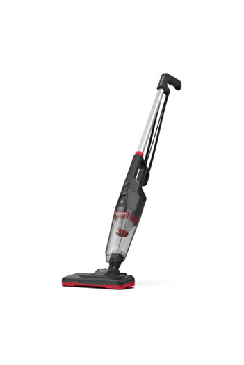 Arshia 3-in-1 Stick Vacuum Cleaner (Black + Red) – 19 kPa Powerful Corded Vacuum with HEPA Filter