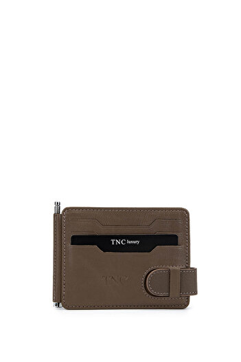 Tamer Tanca Men's Genuine Leather Vizon Dr Card Holder