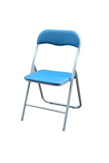 Generic Folding Chair with Padded Seat - Multi-functional Portable Chair for Home, Dining, Office &