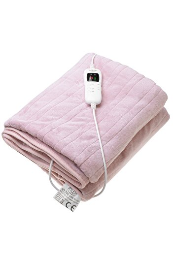 adler AD7443 soft electric blanket, 160x180cm, fleece, 7 levels+HIGH/LOW, timer