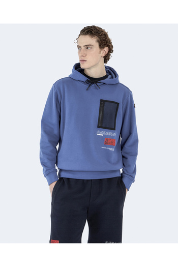 PAUL&SHARK MEN'S HOODED SWEATSHIRT