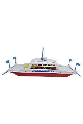 P Parla Ferry Car Carrier Ship 45 cm - Red (Lisinya)