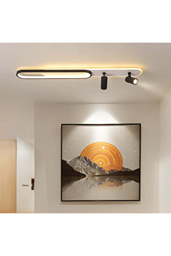 OEM LED chandelier Carla 85 W, Black, 100x12x13