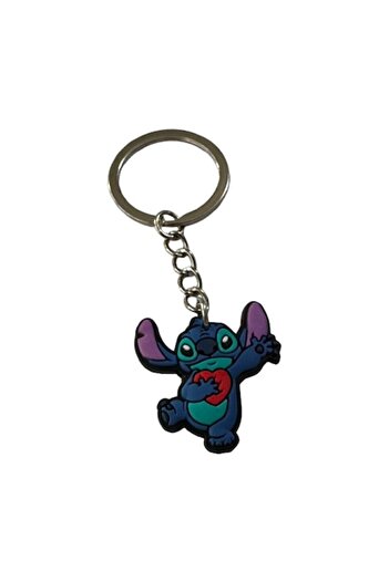 OEM Stitch Keychain, PVC, Multicolor, 8.6 cm