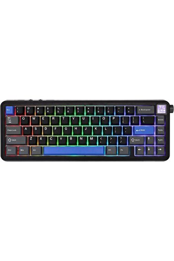 Epomaker HE65 Magnetic 65% Gaming Keyboard, 8K Polling, 0.125ms, Hall Effect, Hot-Swappable (Black)